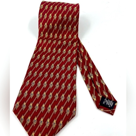 Graham & Lockwood 100% Silk Tie - Picture 1 of 5